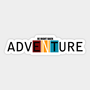 adventure Sticker